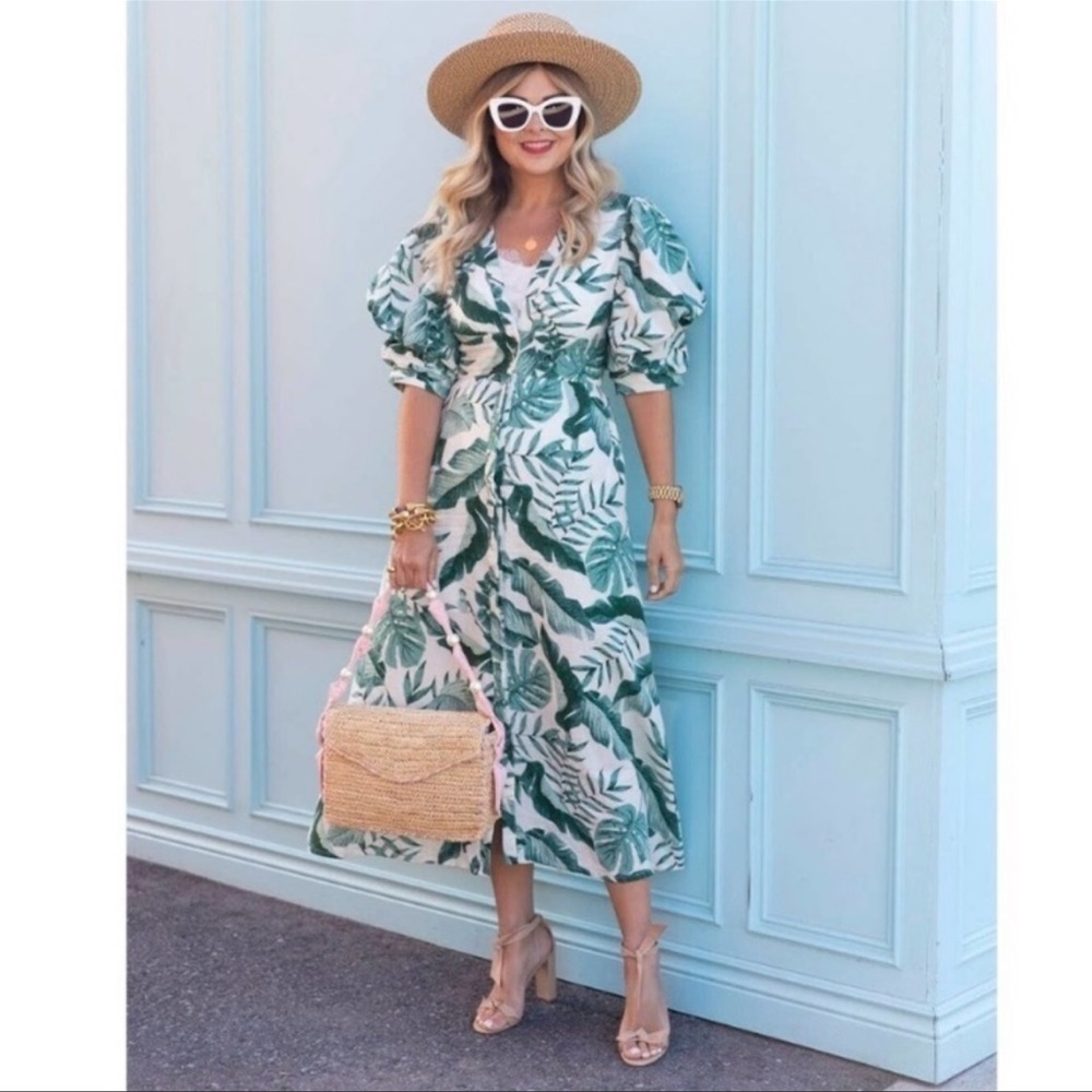 Johanna Ortiz x HM Floral Maxi Dress sz. XXS